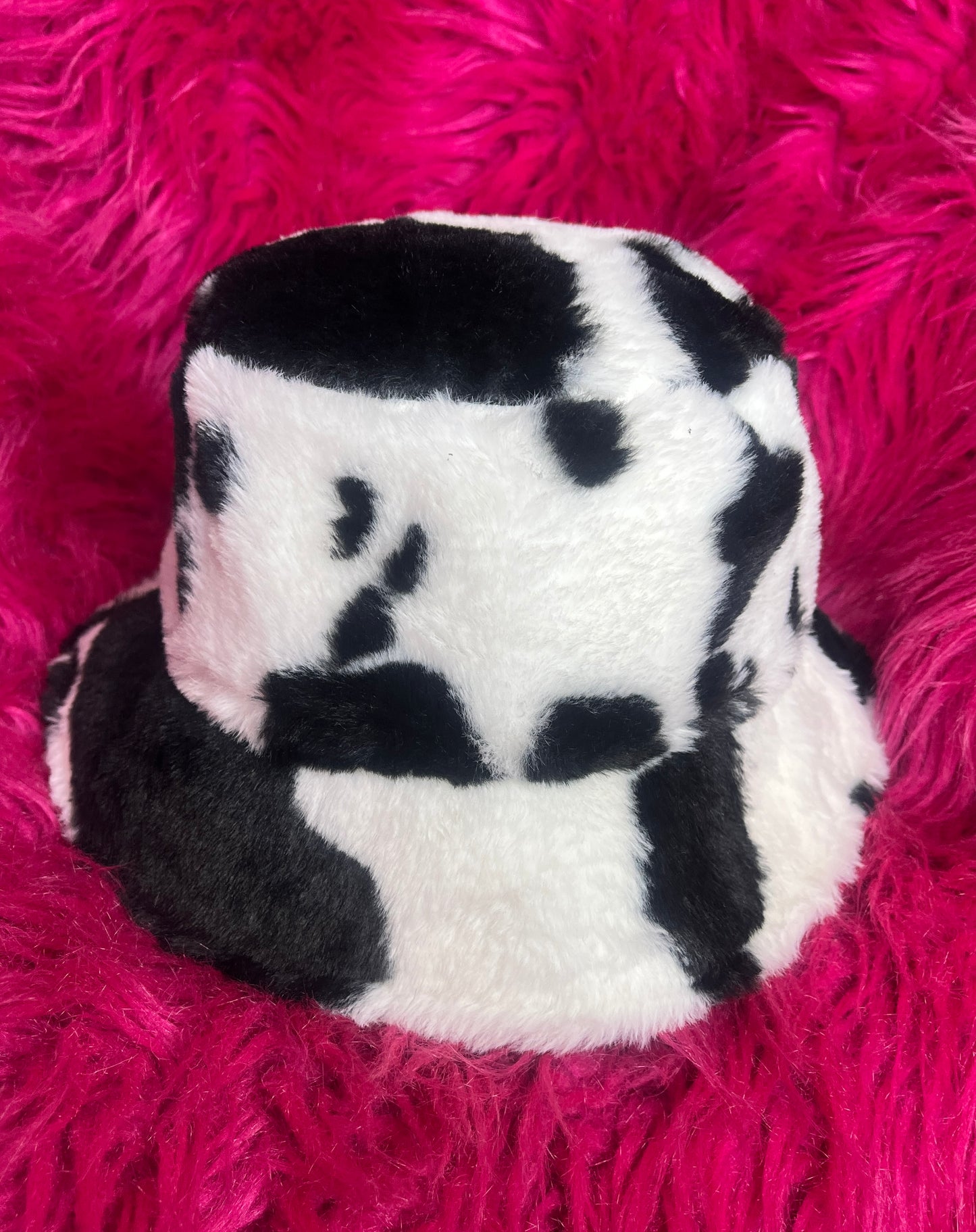 Cow Print Hat