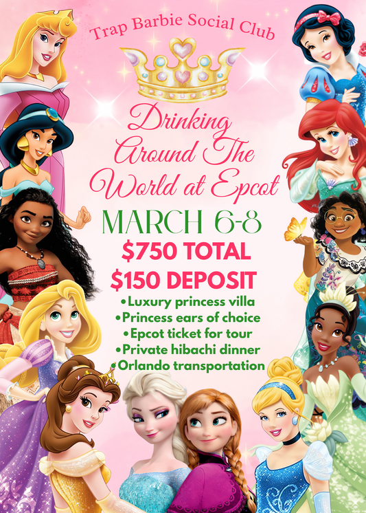 Drinking around the world- DEPOSIT ONLY